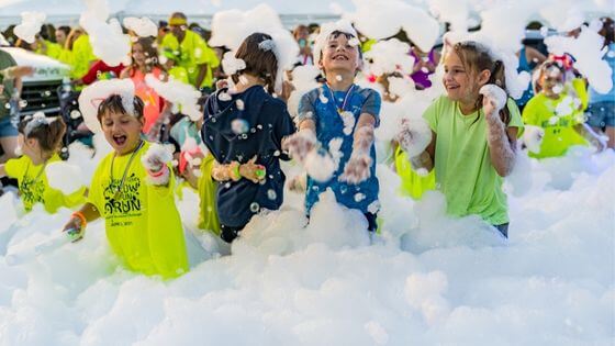 Foam Party for School Event